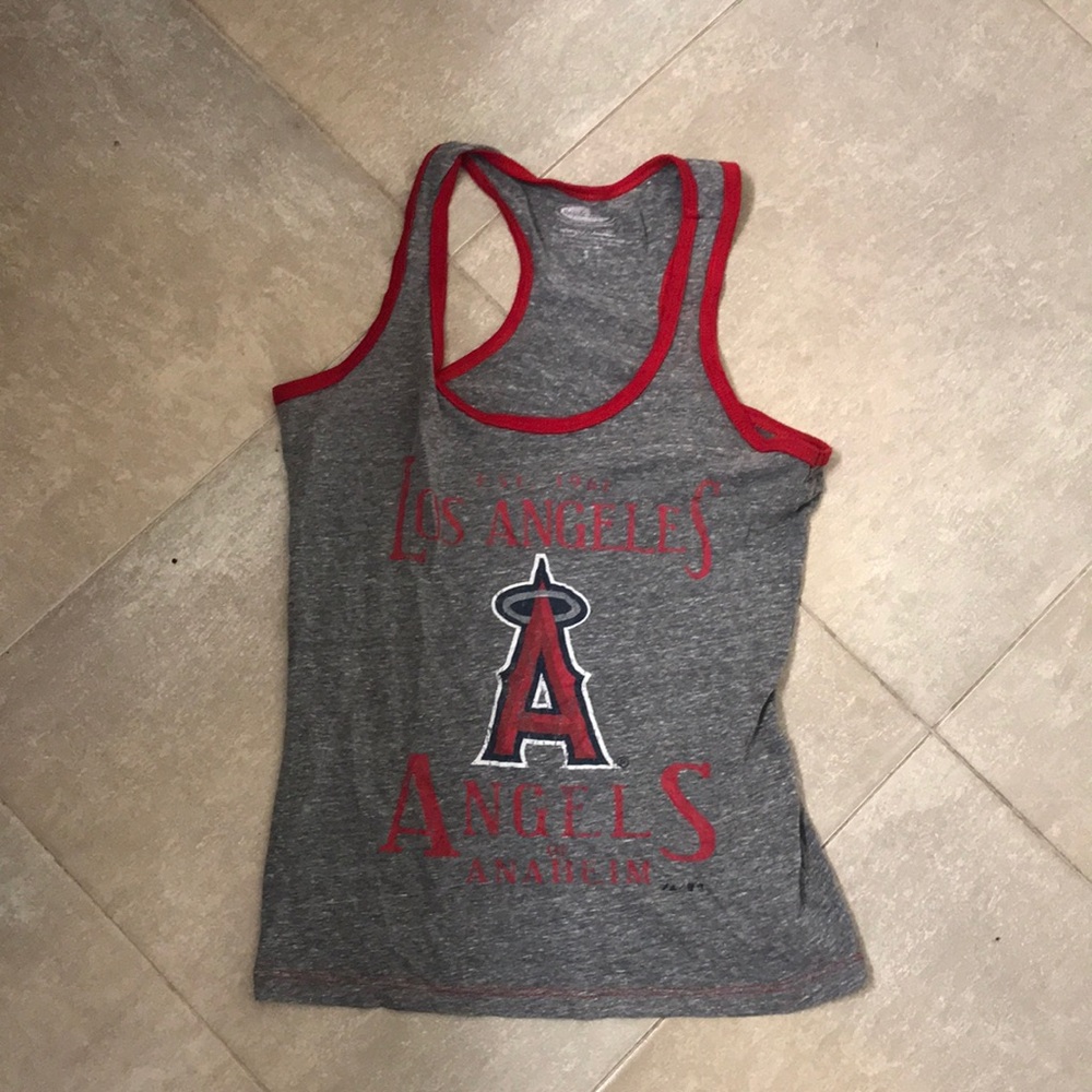 MAJESTIC THREADS Los Angeles Angels Tank Top